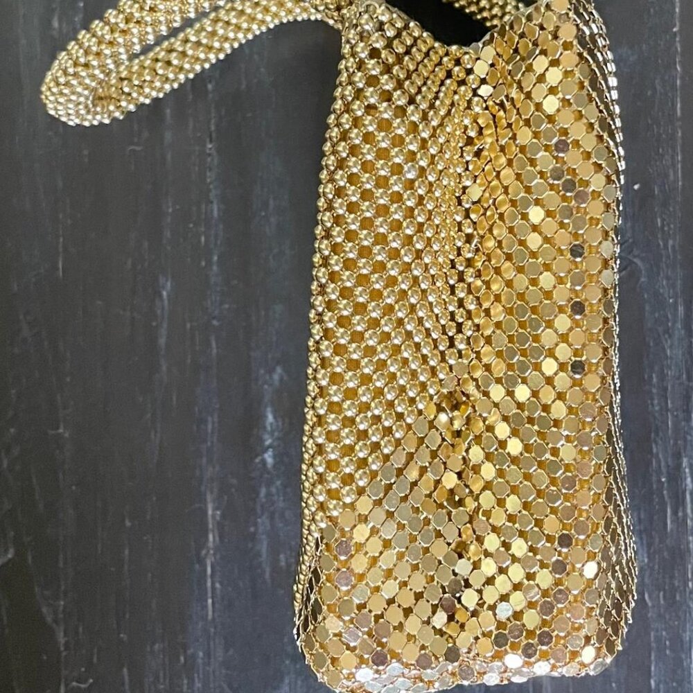 Talk of the Walk Evening Bag Gold - Picture 3 of 5